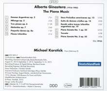 Alberto Ginastera (1916-1983): Klavierwerke, CD