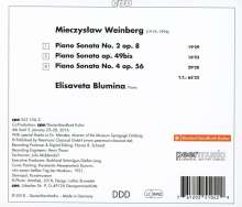 Mieczyslaw Weinberg (1919-1996): Klaviersonaten Nr.2 &amp; 4 (op.8 &amp; 56), CD