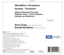 Mandolino e Fortepiano - Sonatas &amp; Variazioni, CD