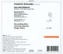 Friedrich Schneider (1786-1853): Das Weltgericht (Oratorium), 2 CDs