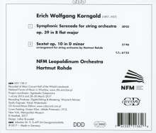 Erich Wolfgang Korngold (1897-1957): Symphonische Serenade B-Dur op.39, CD