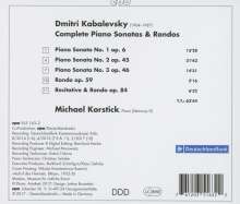 Dimitri Kabalewsky (1904-1987): Klaviersonaten Nr.1-3, CD