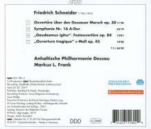 Friedrich Schneider (1786-1853): Symphonie Nr.16 A-Dur, CD