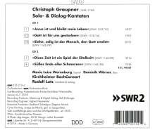 Christoph Graupner (1683-1760): Solo- &amp; Dialog-Kantaten, 2 CDs
