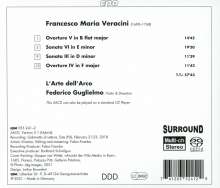 Francesco Maria Veracini (1690-1768): Ouvertüren &amp; Concerti Vol.3, Super Audio CD