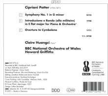 Cipriani Potter (1792-1871): Symphonie Nr.1 g-moll, CD