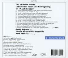 Liebeslieder, Jubel- &amp; Psalmgesang im 17.Jahrhundert, CD