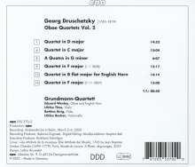 Georg Druschetzky (1745-1819): Oboenquartette Vol.2, CD