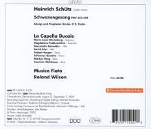 Heinrich Schütz (1585-1672): Schwanengesang SWV 482-494, 2 CDs