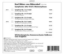 Karl Ditters von Dittersdorf (1739-1799): 6 Symphonien nach Ovids "Metamorphosen", 2 CDs