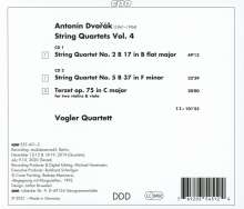 Antonin Dvorak (1841-1904): Streichquartette Vol.4, 2 CDs