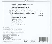 Friedrich Gernsheim (1839-1916): Streichquartett Nr.5 A-Dur op.83, CD