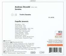 Andreas Oswald (1634-1665): 12 Sonaten für Violine(n) &amp; Bc, CD