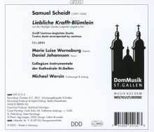 Samuel Scheidt (1587-1654): Liebliche Krafft-Blümlein (Sammlung mit 12 Continuo-begleiteten Duetten), CD