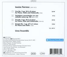 Louise Farrenc (1804-1875): Klaviertrio Nr.2 d-moll op.34, CD