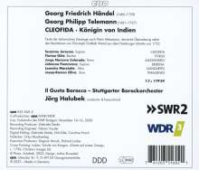 Georg Friedrich Händel (1685-1759): Cleofida, Königin von Indien (mit deutschen Rezitativen von Georg Philipp Telemann), 3 CDs