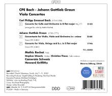 Johann Gottlieb Graun (1703-1771): Violakonzert Es-Dur WV C:XIII:116, CD