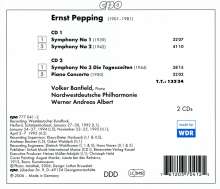 Ernst Pepping (1901-1981): Symphonien Nr.1-3, 2 CDs