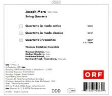 Joseph Marx (1882-1964): Streichquartette Nr.1-3, CD