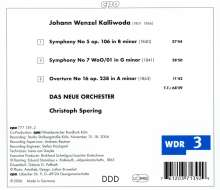 Johann Baptist Wenzel Kalliwoda (1801-1866): Symphonien Nr.5 &amp; 7, CD