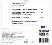 Louis Spohr (1784-1859): Symphonien Nr.1 &amp; 6, Super Audio CD