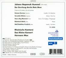 Johann Nepomuk Hummel (1778-1837): Der Durchzug durchs Rote Meer, CD
