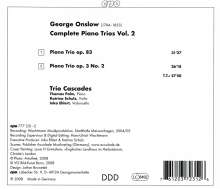 Georges Onslow (1784-1852): Klaviertrios Vol.2, CD