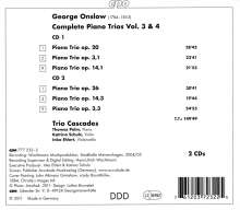 Georges Onslow (1784-1852): Klaviertrios Vol.3 &amp; 4, 2 CDs