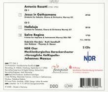 Antonio Rosetti (1750-1792): Jesus in Gethsemane (Murray G2), 2 CDs