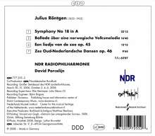 Julius Röntgen (1855-1932): Symphonie Nr.18, CD