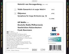 Heinrich von Herzogenberg (1843-1900): Violinkonzert A-Dur WoO 4, CD