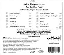 Julius Röntgen (1855-1932): Aus Goethes "Faust", CD