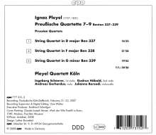 Ignaz Pleyel (1757-1831): Streichquartette "Preußische Quartette 7-9", CD