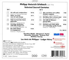 Philipp Heinrich Erlebach (1657-1714): Kantaten zu Festtagen, 2 CDs
