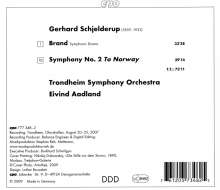 Gerhard Schjelderup (1859-1933): Symphonie Nr.2, CD