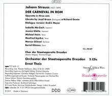 Johann Strauss II (1825-1899): Der Carneval in Rom, 2 CDs