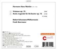 Hermann Hans Wetzler (1870-1943): Orchesterwerke, CD