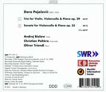 Dora Pejacevic (1885-1923): Klaviertrio op.29, CD