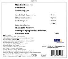 Max Bruch (1838-1920): Arminius op.43 (Oratorium), 2 CDs