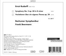 Ernst Rudorff (1840-1916): Symphonie Nr.3 h-moll op.50, CD