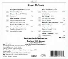 Weihnachtsmusik für Orgel &amp; für Orgel 4-händig, CD