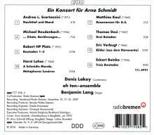 Ein Konzert für Arno Schmidt - "Halt's Maul und mach was", CD
