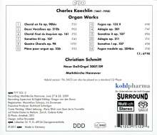 Charles Koechlin (1867-1950): Orgelwerke, Super Audio CD