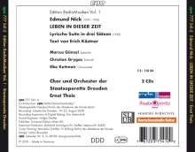 Edmund Nick (1891-1974): Lyrische Suite "Leben in dieser Zeit  (Radiomusiken Vol.1), 2 CDs