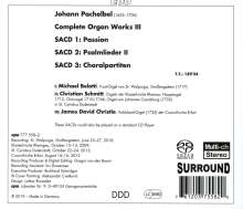 Johann Pachelbel (1653-1706): Sämtliche Orgelwerke Vol.3, 3 Super Audio CDs