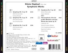 Günter Raphael (1903-1960): Symphonien Nr.2-5, 3 CDs