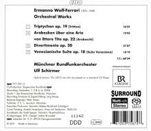 Ermanno Wolf-Ferrari (1876-1948): Orchesterwerke, Super Audio CD