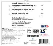 Joseph Jongen (1873-1953): Symphonie Concertante mit Orgel op.81, Super Audio CD