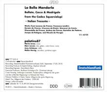 La Bella Mandorla - Musik aus dem Codex Squarcialupi (1410), CD