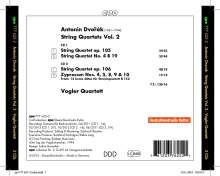 Antonin Dvorak (1841-1904): Streichquartette Vol.2, 2 CDs